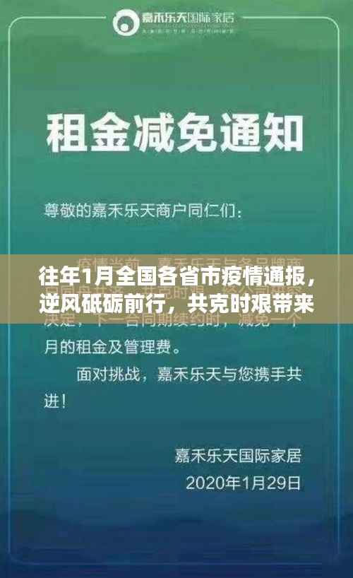 往年1月全国各省市疫情通报，逆风砥砺前行，共克时艰带来的希望与成长