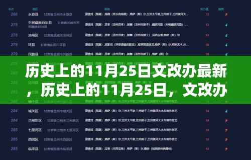 历史上的11月25日,文改办最新篇章与时代影响揭秘