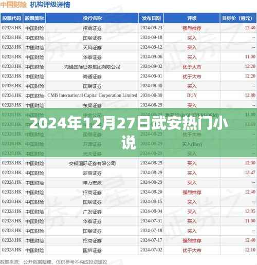 武安热门小说推荐，最新热门小说榜单（XXXX年XX月XX日）