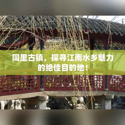 同里古镇,探寻江南水乡魅力的绝佳目的地!