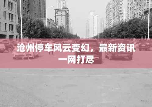 沧州停车风云变幻，最新资讯一网打尽